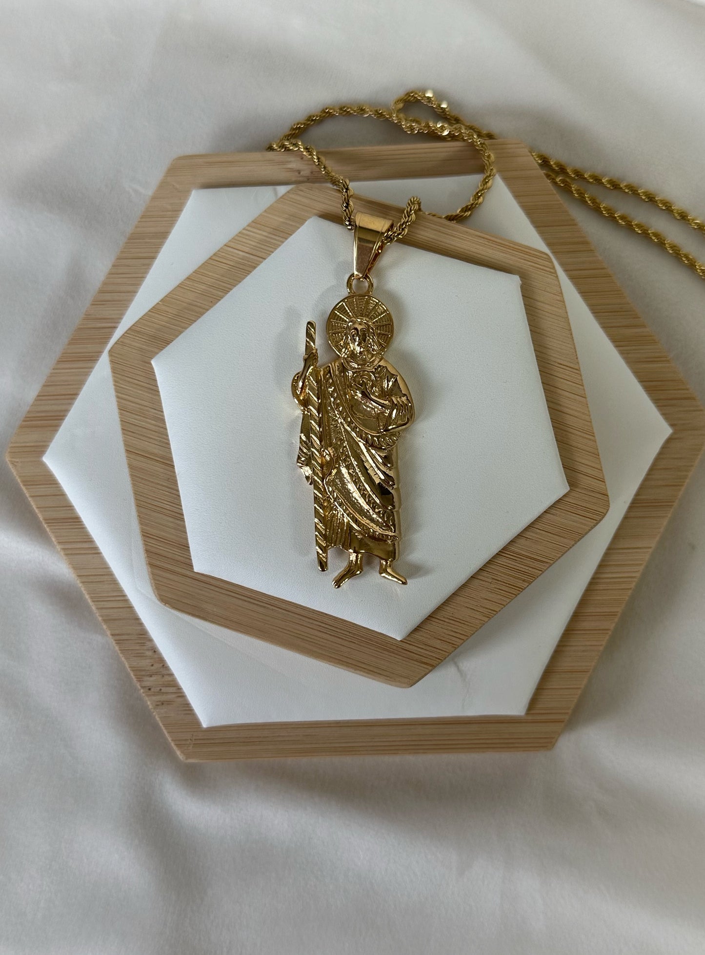 XL St Jude Necklace Solid Color